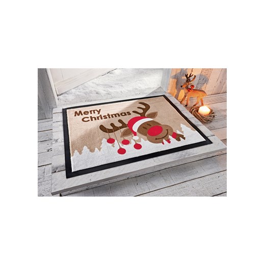 "Wycieraczka z napisem ""Merry Christmas""" 78/114 cm bonprix