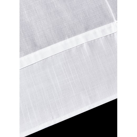 Roleta z wiązanymi troczkami z materiału w optyce lnu Wys./szer. 130/100 cm bonprix
