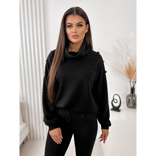 sweter brelom czarny one size ze sklepu UBRA w kategorii Swetry damskie - zdjęcie 165783450