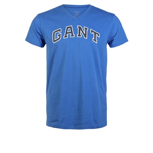 Gant Koszulka do spania palace blue zalando niebieski bawełna
