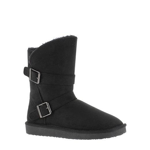 ISLAND BOOT Botki zimowe &quot;Candace&quot; w kolorze czarnym ze sklepu Limango Polska w kategorii Śniegowce damskie - zdjęcie 165792443