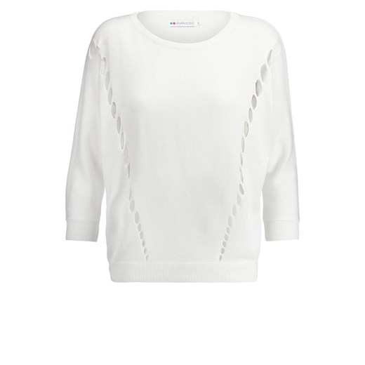 Even&Odd JUMPER Sweter white zalando bialy abstrakcyjne wzory