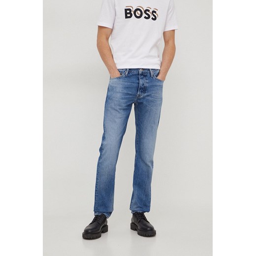 Pepe Jeans jeansy STRAIGHT JEANS męskie PM207394HT3 ze sklepu ANSWEAR.com w kategorii Jeansy męskie - zdjęcie 165797523