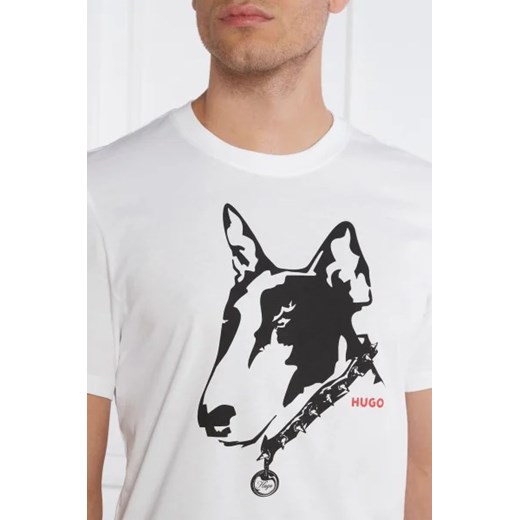 HUGO T-shirt Dammock | Regular Fit XS okazja Gomez Fashion Store
