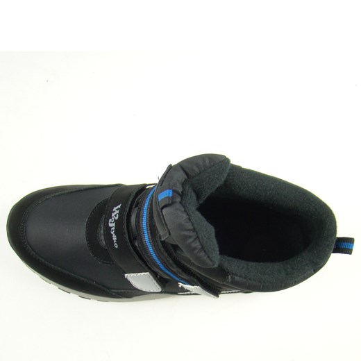 Buty zimowe dziecięce Wojtyłko na rzepy polarowe na zimę śniegowce 