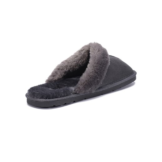 ISLAND BOOT Kapcie &quot;Emesta&quot; w kolorze ciemnoszarym Island Boot 39 wyprzedaż Limango Polska