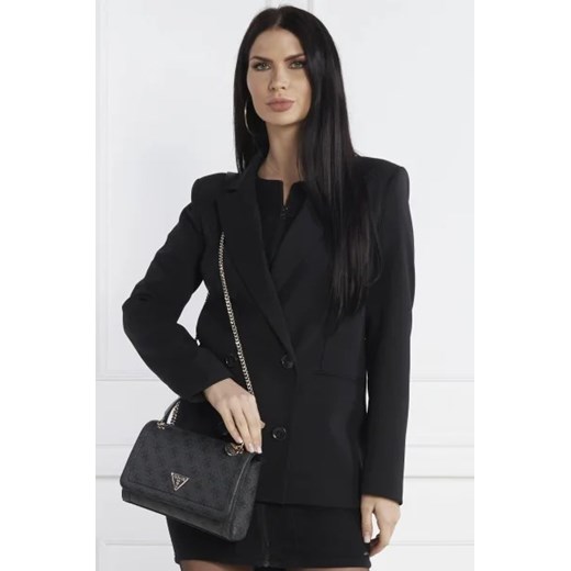 Kopertówka Guess ze skóry ekologicznej na ramię średnia elegancka