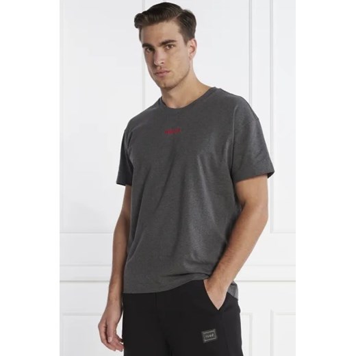 T-shirt męski Hugo Boss z elastanu casual 