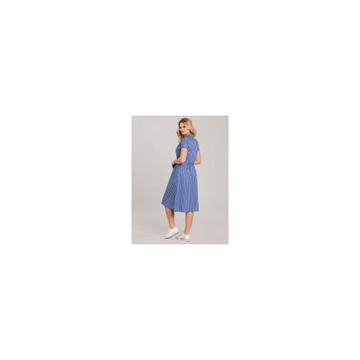 Sukienka damska Look Made With Love 752 Persefona S Niebieski/Biały Look Made With Love XL okazyjna cena Rozetka.pl