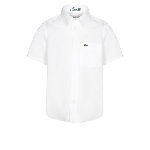 Lacoste Koszula blanc zalando bialy abstrakcyjne wzory