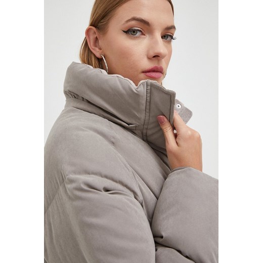 Kurtka damska Abercrombie & Fitch z kapturem długa casual