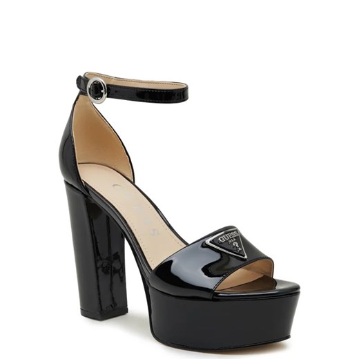 Guess Skórzane sandały na słupku ze sklepu Gomez Fashion Store w kategorii Sandały damskie - zdjęcie 165874720