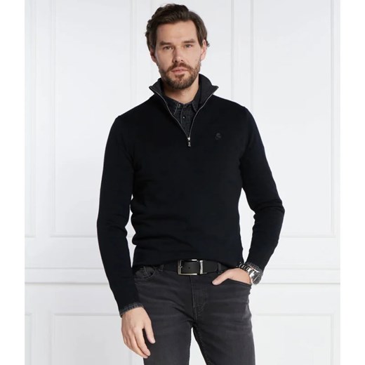 Karl Lagerfeld Wełniany sweter | Regular Fit Karl Lagerfeld L wyprzedaż Gomez Fashion Store