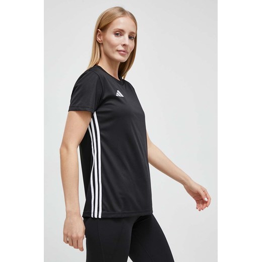 adidas Performance t-shirt treningowy Tabela 23 kolor czarny H44532 ze sklepu ANSWEAR.com w kategorii Bluzki damskie - zdjęcie 165879251