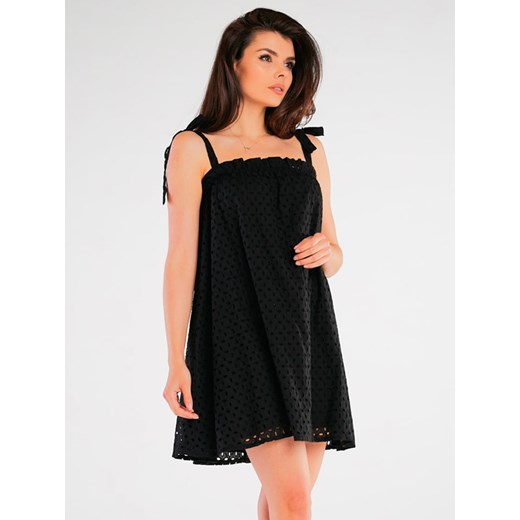 Awama Sukienka w kolorze czarnym L/XL okazyjna cena Limango Polska