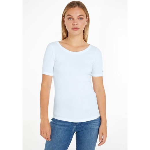 Tommy Hilfiger Koszulka w kolorze białym ze sklepu Limango Polska w kategorii Bluzki damskie - zdjęcie 165891121
