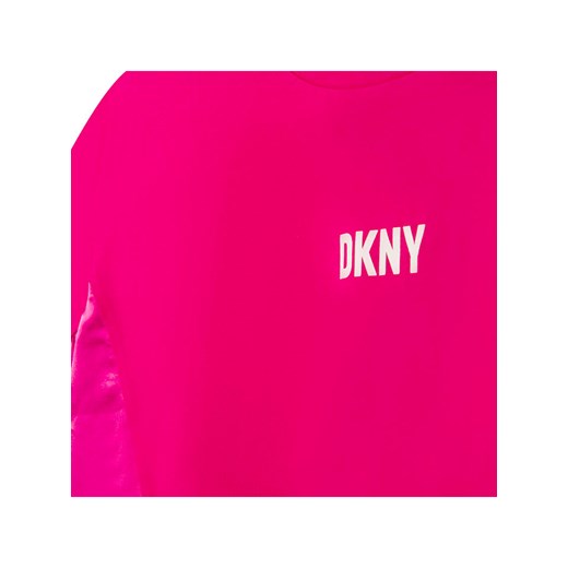 DKNY Koszulka w kolorze różowym 140 wyprzedaż Limango Polska