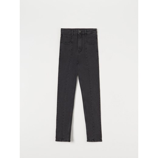 Jeansy damskie Sinsay z tkaniny 