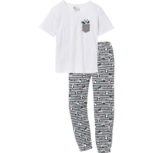 Piżama z shirtem oversize 36/38 bonprix