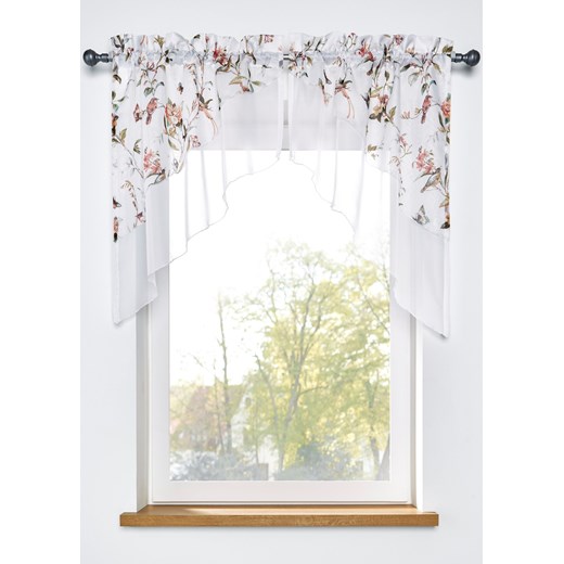 Firanka kopertowa (2 części) Wys./szer. 145/120 cm bonprix