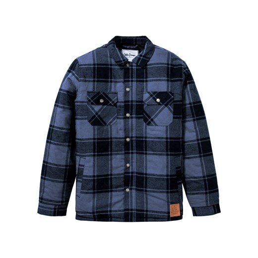 Kurtka koszulowa flanelowa, ocieplana 56 bonprix