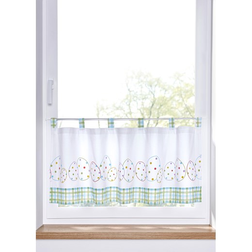 Zazdrostka z bawełny organicznej z nadrukiem z efektem 3D Wys./szer. 45/120 cm bonprix