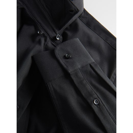 Reserved - Gładka koszula slim fit - czarny Reserved XXL Reserved