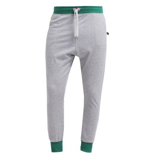 Sweet Pants TERRY Spodnie treningowe grey marl/mint zalando szary abstrakcyjne wzory