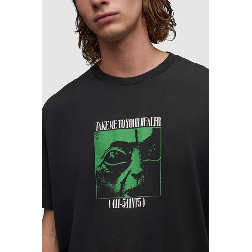 T-shirt męski AllSaints z krótkim rękawem 