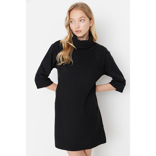 trendyol Sukienka w kolorze czarnym Trendyol S okazyjna cena Limango Polska