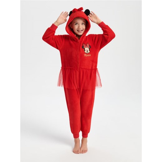 Sinsay - Piżama jednoczęściowa Myszka Minnie - czerwony Sinsay 110/116 Sinsay