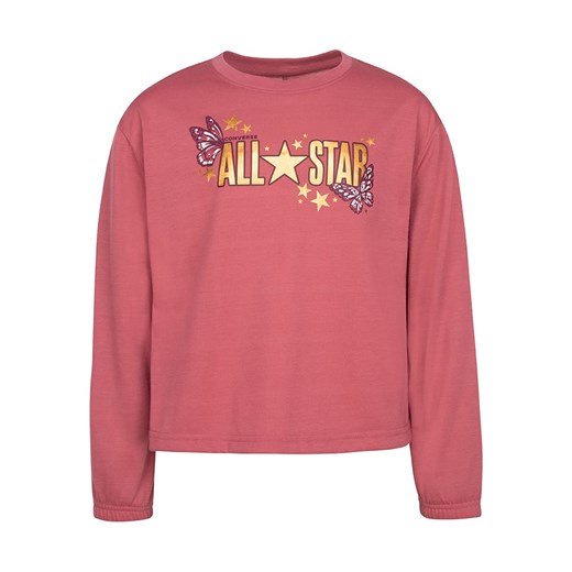 Converse Koszulka w kolorze różowym ze sklepu Limango Polska w kategorii Bluzki dziewczęce - zdjęcie 166002644