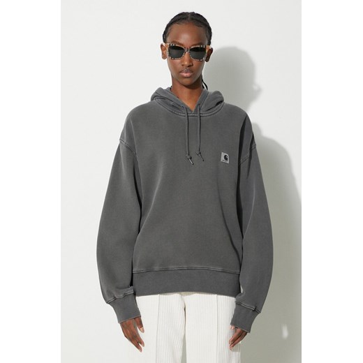 Carhartt WIP bluza bawełniana damska kolor czarny gładka S PRM