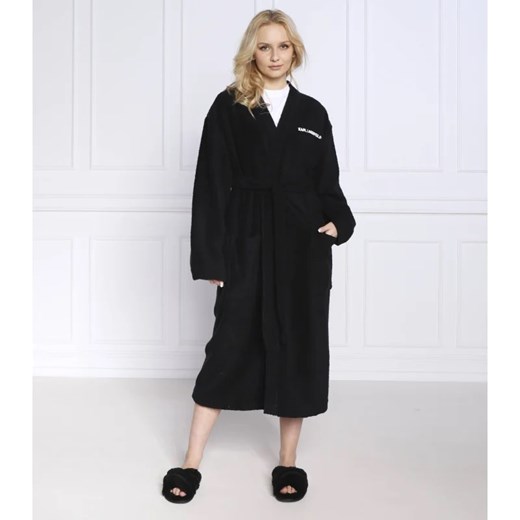 Karl Lagerfeld Szlafrok ikonik 2.0 | Regular Fit ze sklepu Gomez Fashion Store w kategorii Szlafroki damskie - zdjęcie 166010052