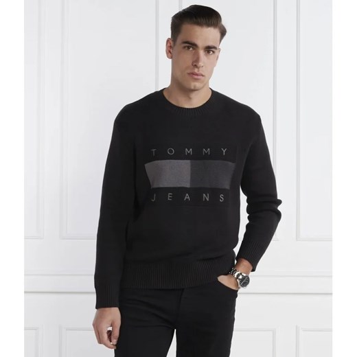 Czarny sweter męski Tommy Jeans 