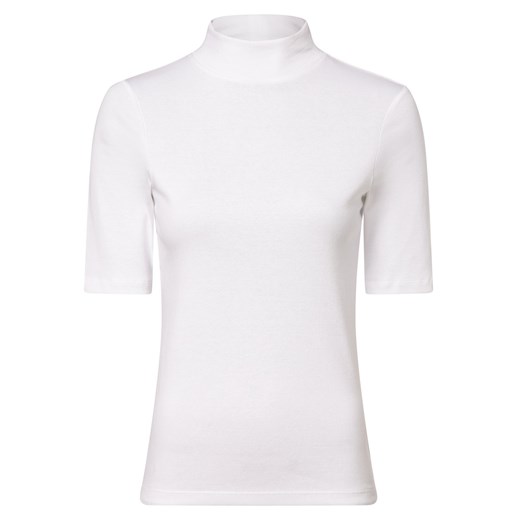 brookshire T-shirt damski Kobiety Dżersej biały jednolity ze sklepu vangraaf w kategorii Bluzki damskie - zdjęcie 166015764
