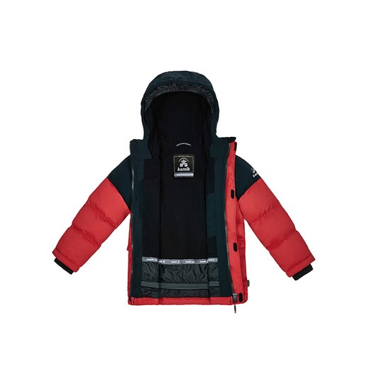 Kurtka chłopięca Kamik czerwona na zimę 