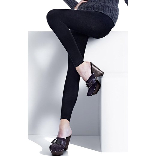 Marilyn ocieplane legginsy z frotą 100% kryjące Arctica 250 DEN, Kolor czarny, Rozmiar S/M, Marilyn ze sklepu Intymna w kategorii Spodnie damskie - zdjęcie 166020551