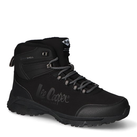 Trekkingi Lee Cooper LCJ-22-01-1404M Czarne ze sklepu Arturo-obuwie w kategorii Buty zimowe męskie - zdjęcie 166023323