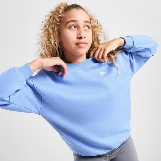 Bluza dziewczęca Nike niebieska 