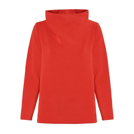 s.Oliver Damska bluza nierozpinana Kobiety Sztuczne włókno czerwony jednolity ze sklepu vangraaf w kategorii Bluzy damskie - zdjęcie 166024421