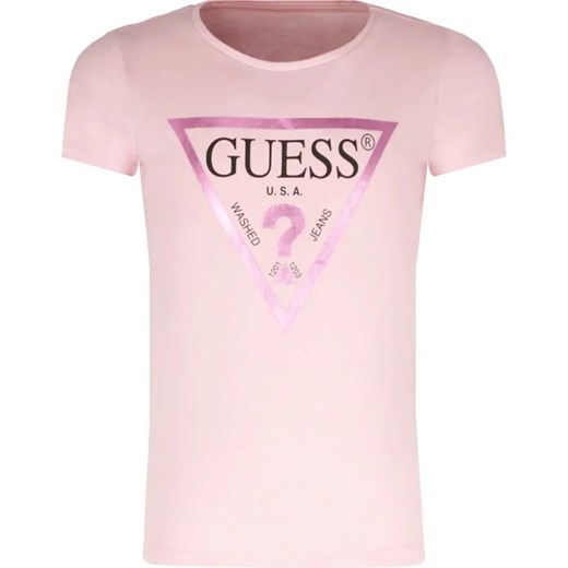 Guess T-shirt | Regular Fit ze sklepu Gomez Fashion Store w kategorii Bluzki dziewczęce - zdjęcie 166026852