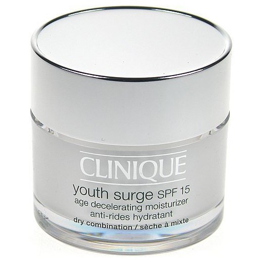 Clinique Youth Surge SPF15 Dry Combination 50ml W Krem do twarzy Do skóry suchej i mieszanej perfumy-perfumeria-pl bialy kremy