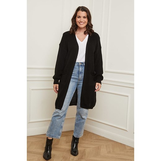 Curvy Lady Kardigan w kolorze czarnym Curvy Lady 40/42 wyprzedaż Limango Polska