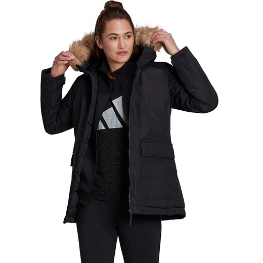 adidas Parka &quot;Utilitas HO&quot; w kolorze czarnym ze sklepu Limango Polska w kategorii Kurtki damskie - zdjęcie 166045974