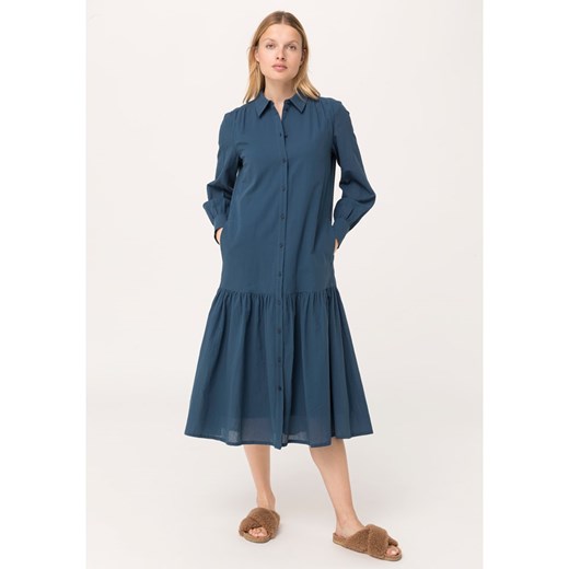 Hessnatur Sukienka w kolorze niebieskim ze sklepu Limango Polska w kategorii Sukienki - zdjęcie 166046604
