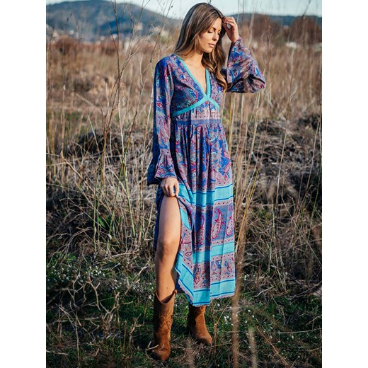 Isla Bonita by SIGRIS Sukienka ze wzorem ze sklepu Limango Polska w kategorii Sukienki - zdjęcie 166046903