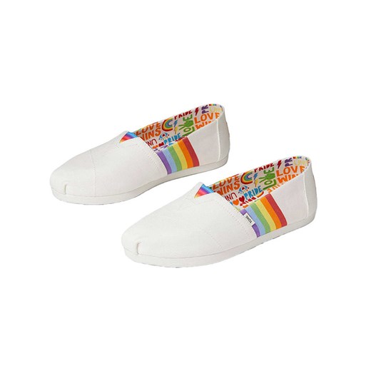 TOMS Slippersy w kolorze białym ze sklepu Limango Polska w kategorii Trampki damskie - zdjęcie 166049804