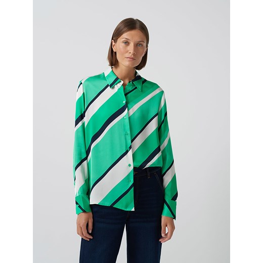 Someday Koszula &quot;Zulmara&quot; w kolorze zielono-białym ze sklepu Limango Polska w kategorii Koszule damskie - zdjęcie 166051631