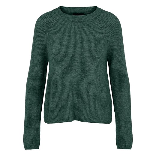 Pieces Sweter w kolorze ciemnozielonym ze sklepu Limango Polska w kategorii Swetry damskie - zdjęcie 166052193